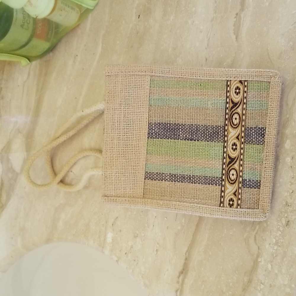 NWOT Rafia small bag - Picture 3 of 5